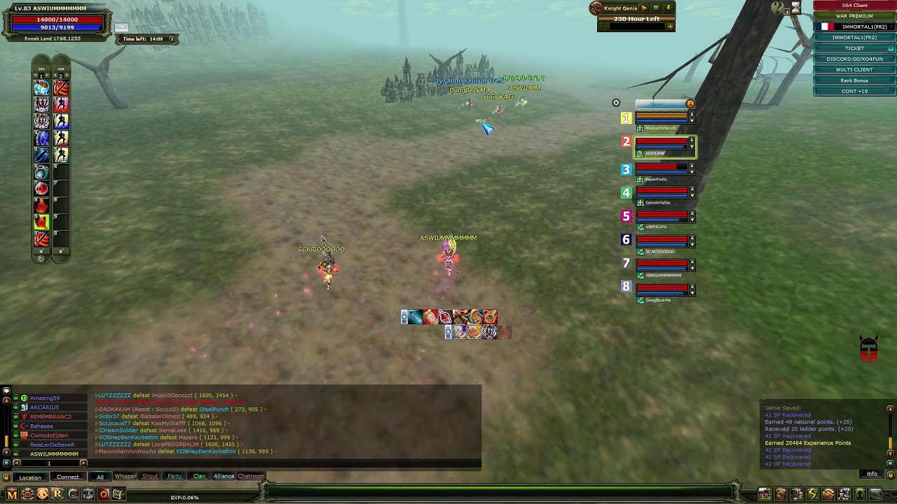 İmmortal BloodyThrone Mele Pk #ko4fun #immortal #nemesis