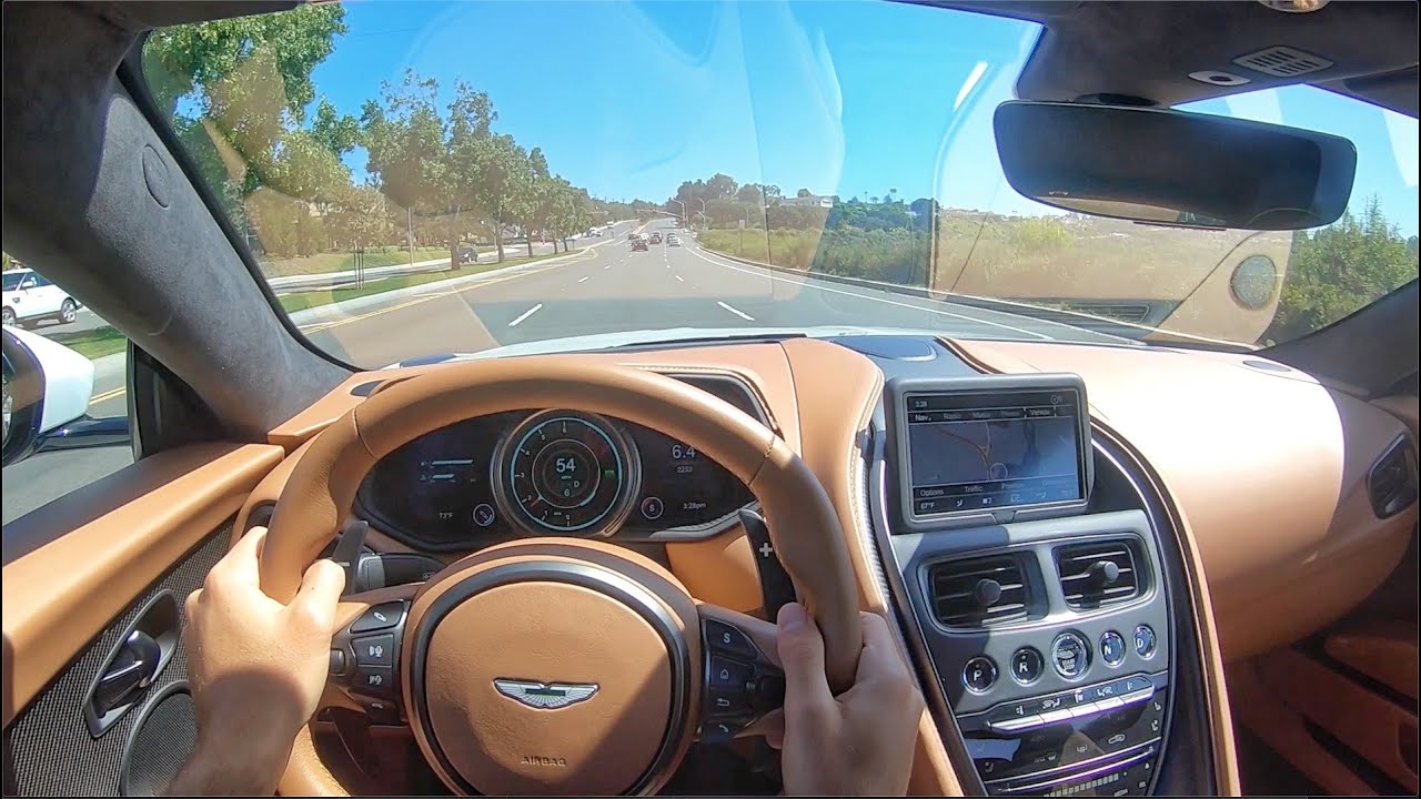 2020 Aston Martin DB11 AMR POV Test Drive (ASMR)