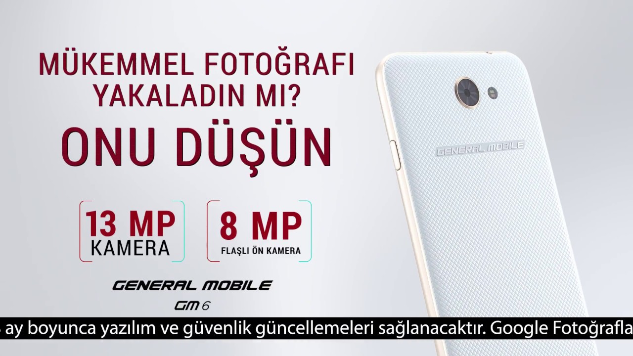 Yeni Android One General Mobile GM6 - Sadece akıllı değil, d&uuml;ş&uuml;nceli telefon.
