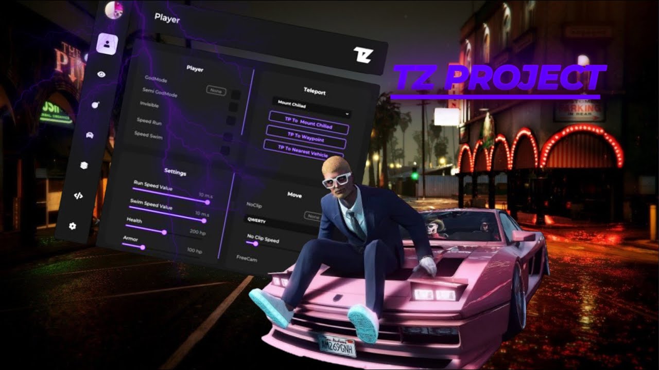 Mit TZ Project quer durch Fivem