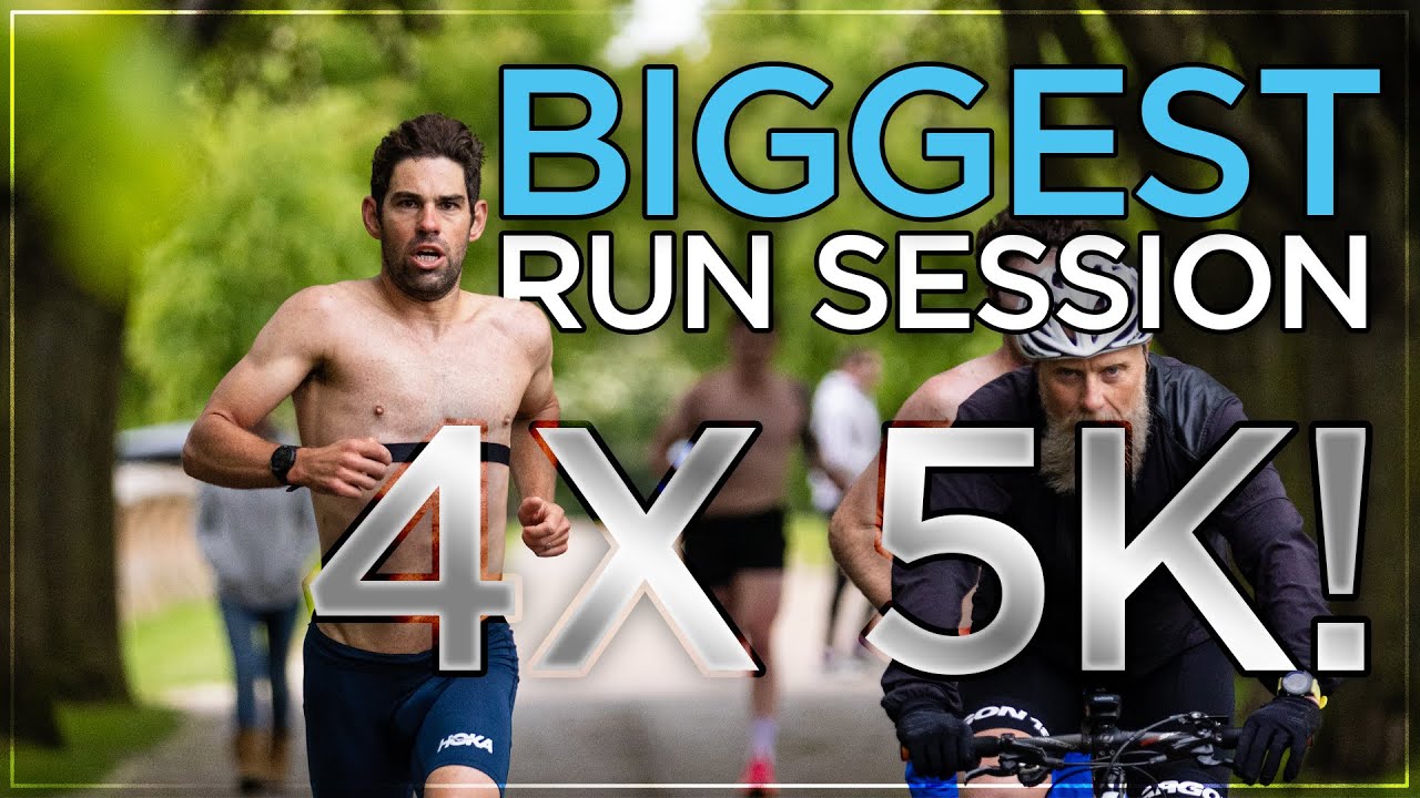 MY BIGGEST RUN SESSION -  4x 5K!