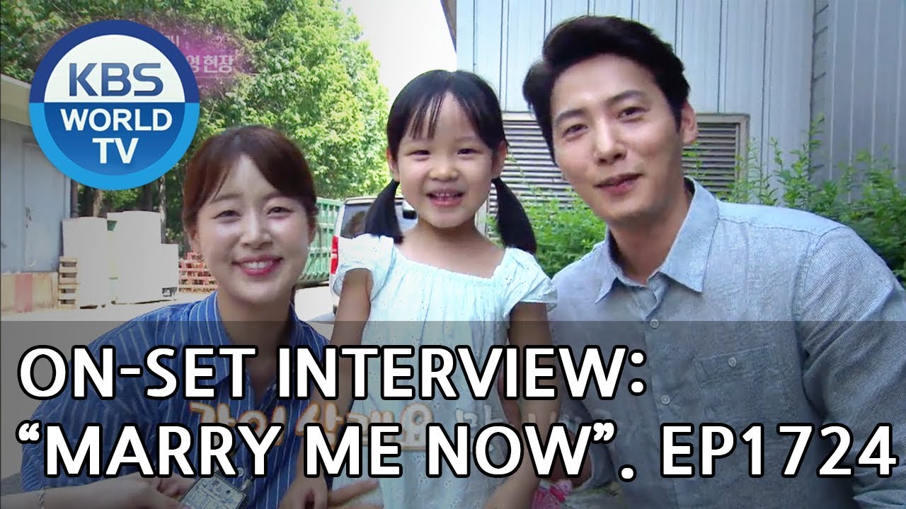 On-set interview with the cast of drama “Marry me Now” [Entertainment Weekly/2018.07.23]