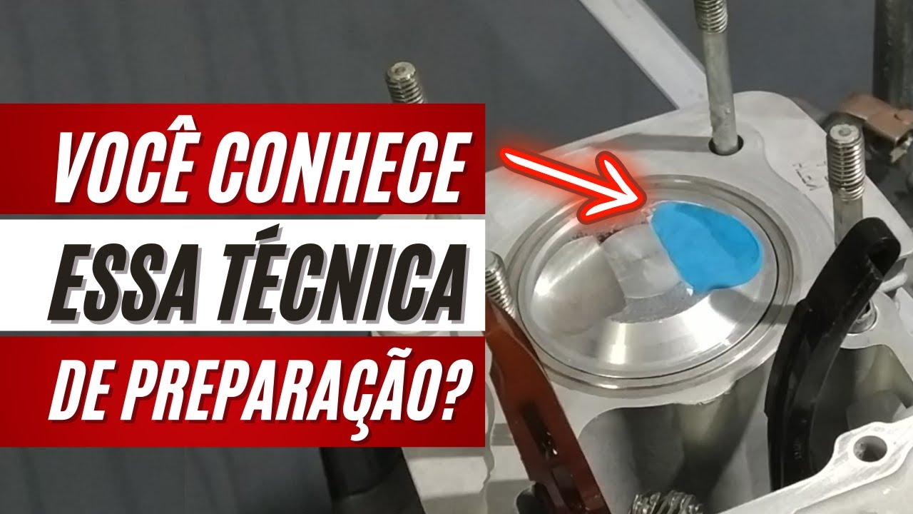 Folga entre Válvula e Pistão - MANEIRA SIMPLES