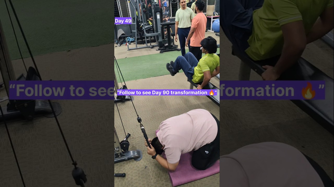 Day 49/90 💪 Shoulder & ABS Workout | Real Transformation Loading 🔥