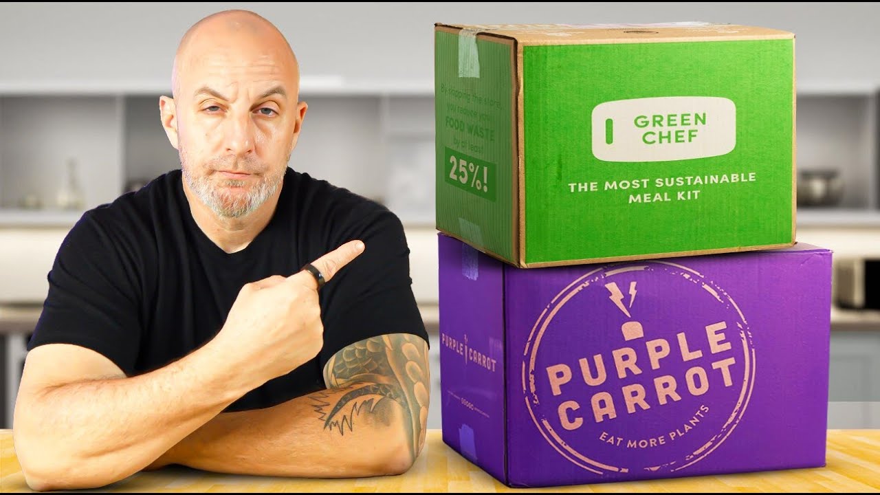 Фиолетовая морковь против Green Chef | Какой подход на основе растений вам подходит?