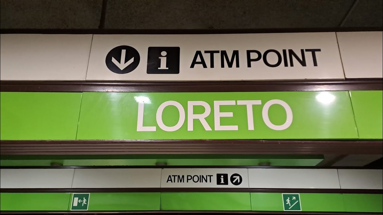 (Walkthrough) Stazione LORETO (M2 Metro Milano)