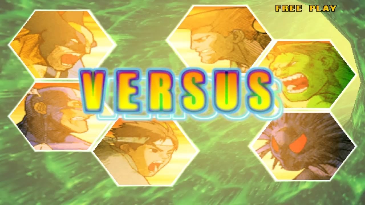 (PS4) Marvel vs Capcom 2 Wolverine Captain America Ryu arcade mode