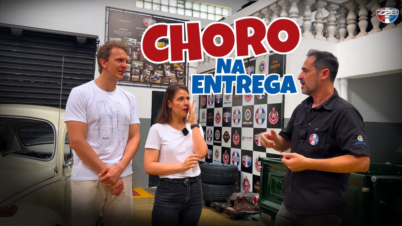 UM VW FUSCA 1975 CHEIO DE HISTÓRIA QUE FEZ TODOS SE EMOCIONAREM