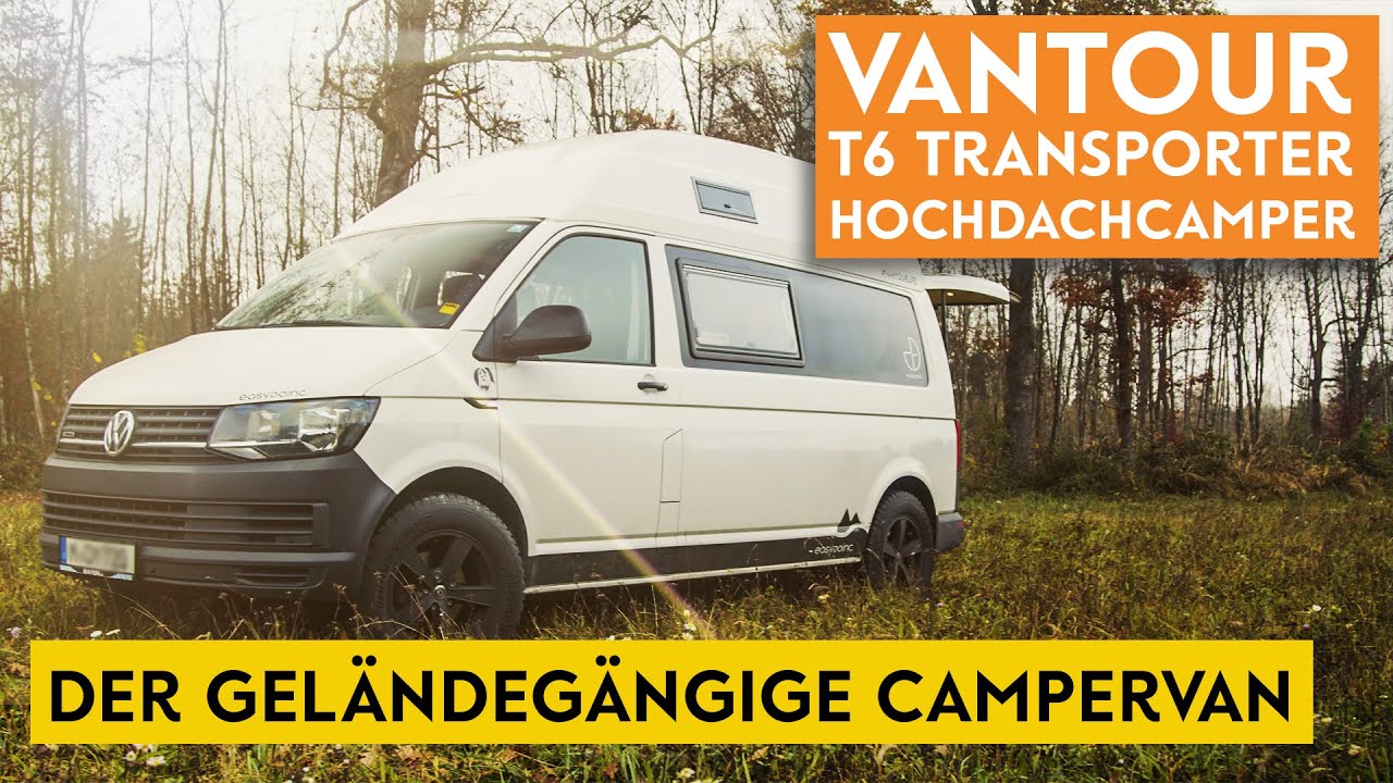 VW T6 Hochdachcamper auf Transporter Basis