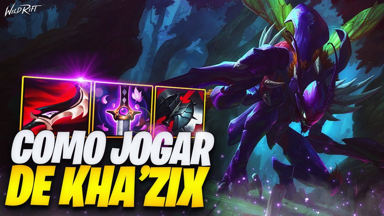 Como JOGAR de KHA'ZIX 2022 no WILD RIFT!