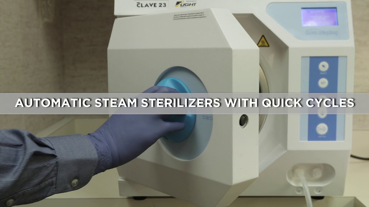 Flight Dental Systems Autoclave - Clave16+, Clave23+, ClaveB - Class N and Class B