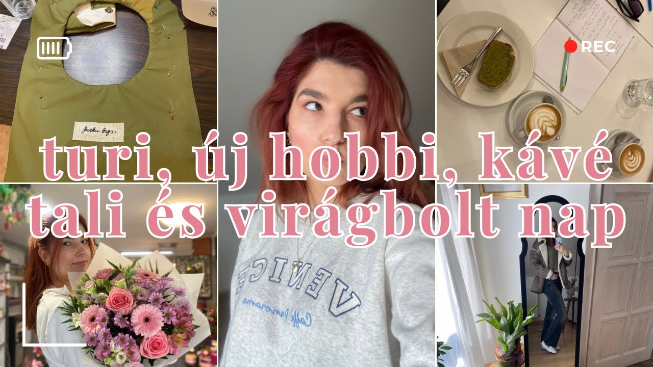 VLOG: turi, TCGS gyűlés, virágboltos nap, táska varrás