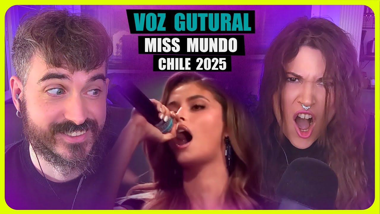 👉 SORPRENDE CANTANDO DEATH METAL EN MISS MUNDO CHILE - IGNACIA FERNÁNDEZ - DECESSUS | Somos Curiosos