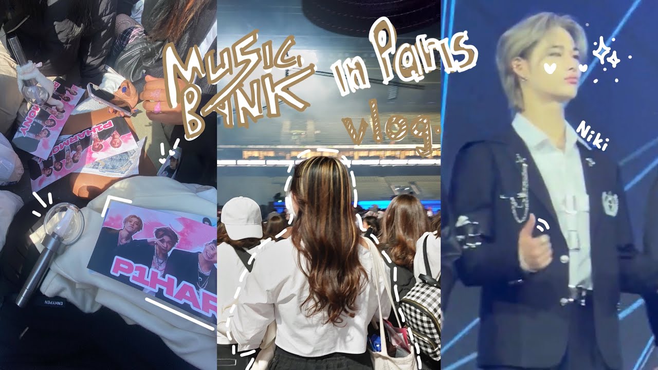 【Vlog】MUSIC BANK in Paris