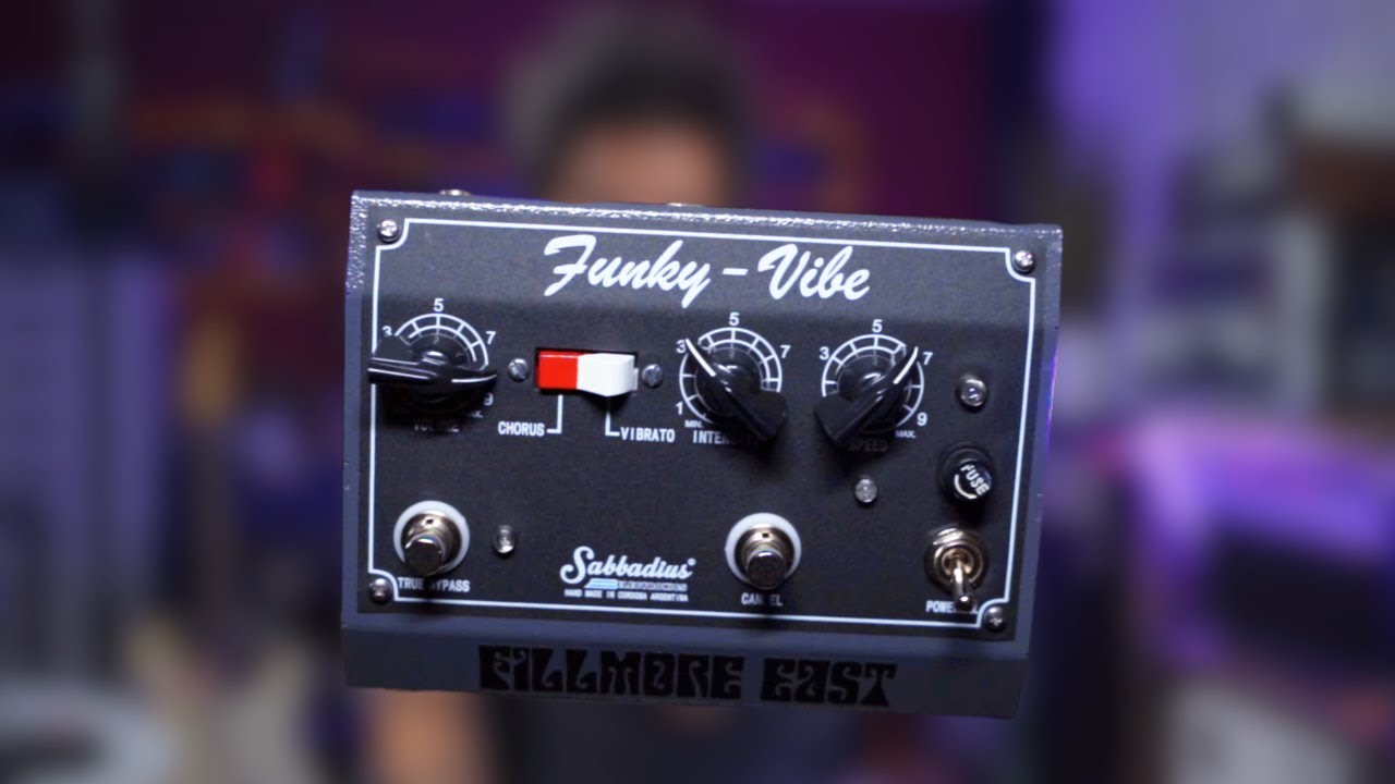 Sabbadius Funky Vibe ST (Standard) Fillmore East | Hendrix Univibe Pedal