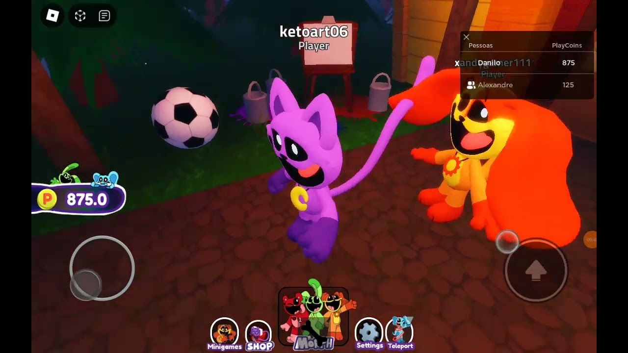 dog day e catnap jogando smiling critters rp