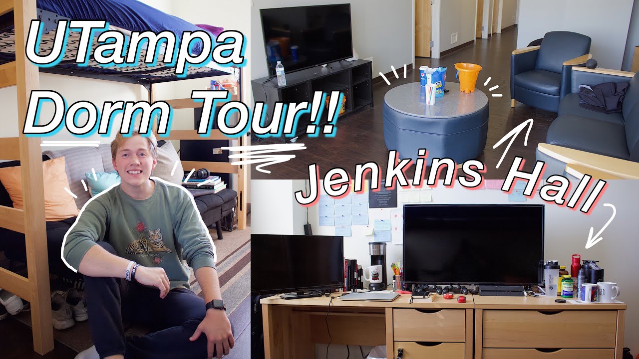 NEW University of Tampa Dorm Tour 2025! | Jenkins Hall