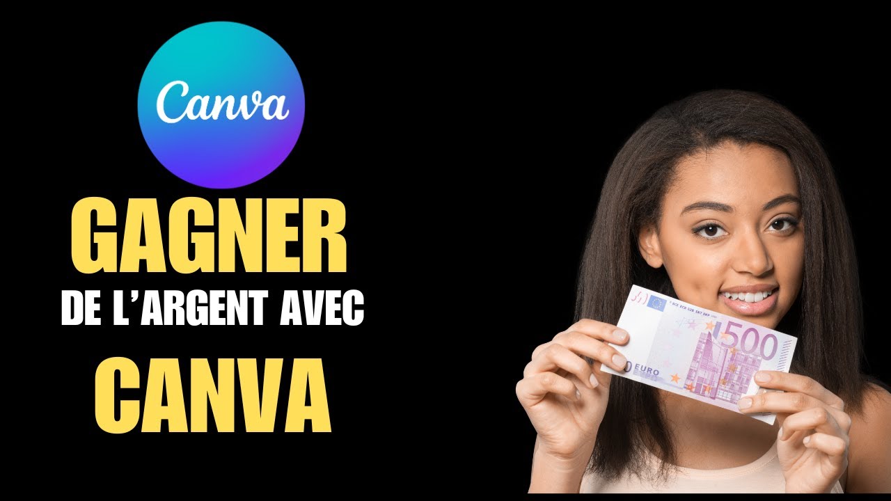 Comment gagner de l'argent avec Canva,  idees de  business avec Canva