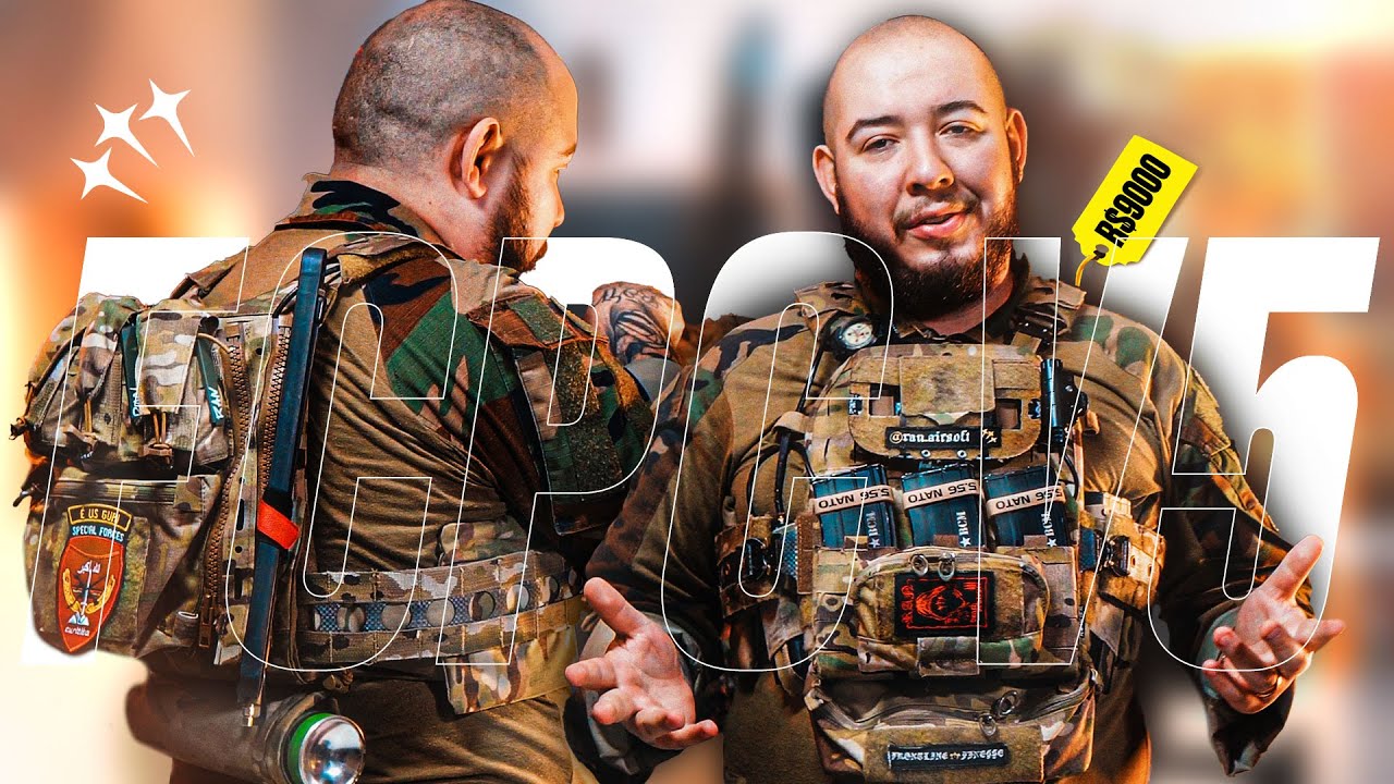 FCPC V5 Meu Plate Carrier de R$9000 para #Airsoft
