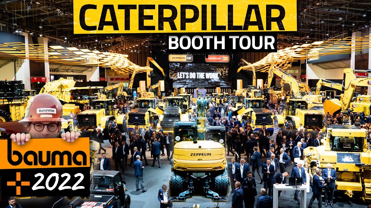 Осмотр стенда Caterpillar на выставке Bauma 2022 | Zeppelin Cat