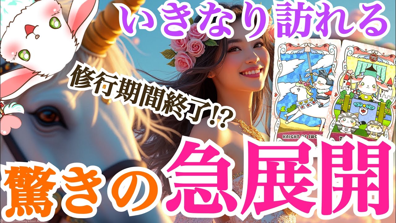 【修行期間が終わります‼️】猫注意⚠️いきなり訪れる驚きの急展開✨