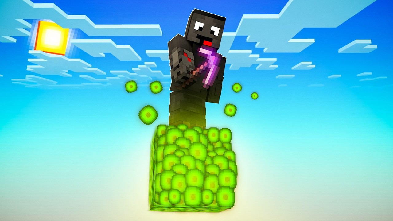 Minecraft, ale NA JEDNYM XP BLOKU...
