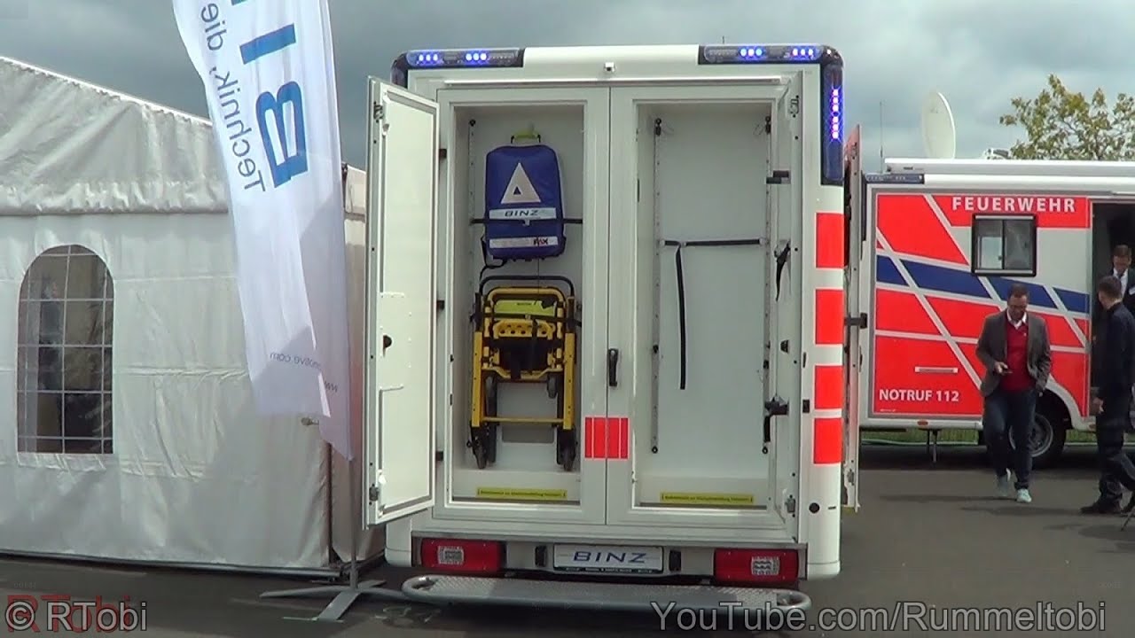 Binz Rescube ambulance - Rettmobil 2019 expo [GER | 5.2019]
