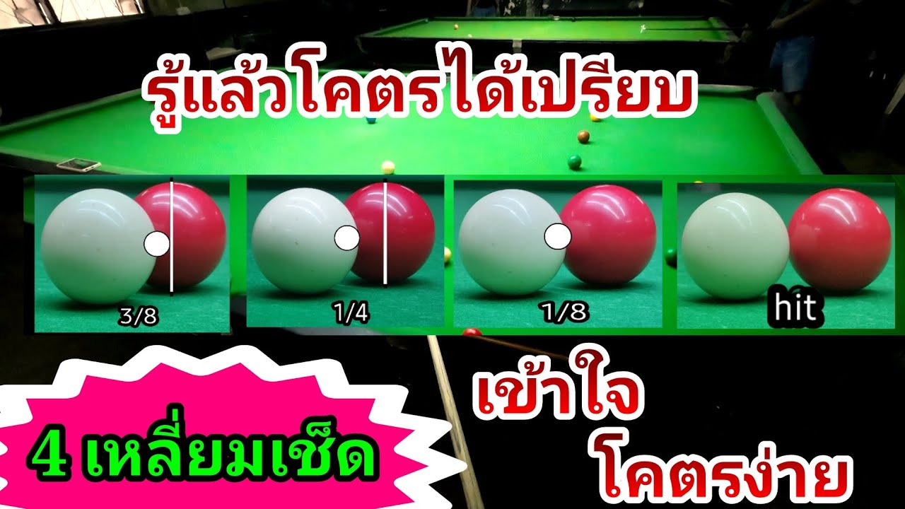 เหลี่ยมเช็ด รู้แค่นี้ ก็ลงทุกลูก