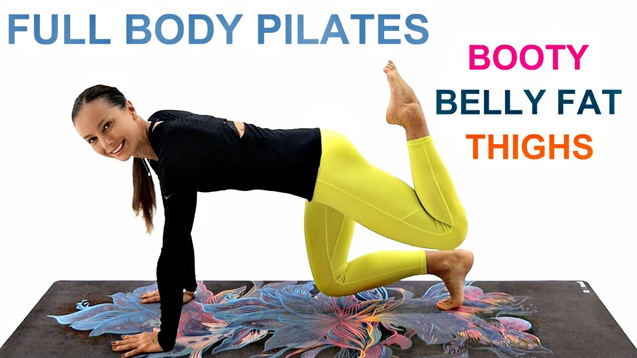 PILATES FOR FULL BODY  | BOOTY // THIGH // BELLY FAT