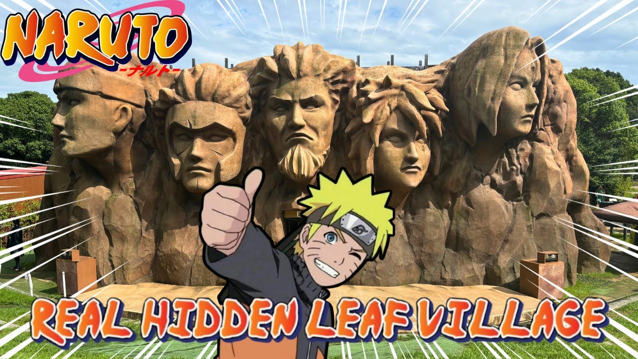 I FOUND THE NARUTO HIDDEN LEAF VILLAGE IN REAL LIFE! | Nijigen no Mori Theme Park