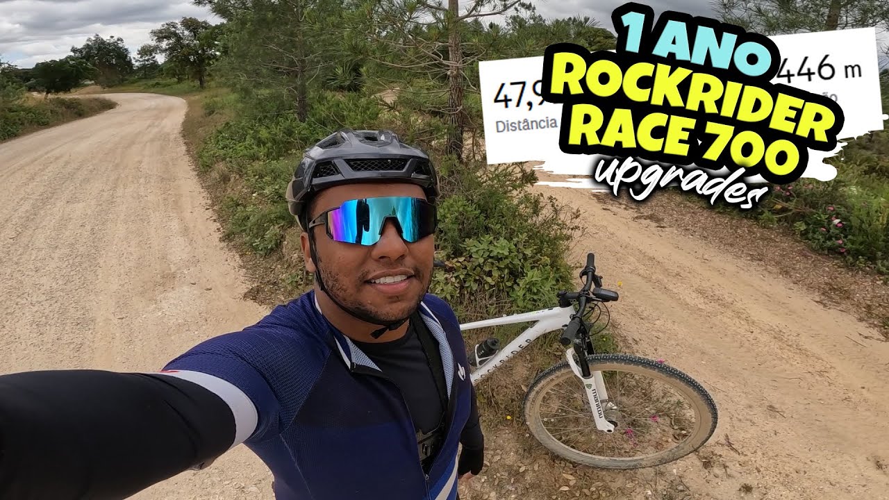 1 ANO COM A ROCKRIDER RACE 700 | TODOS OS DETALHES DA BIKE