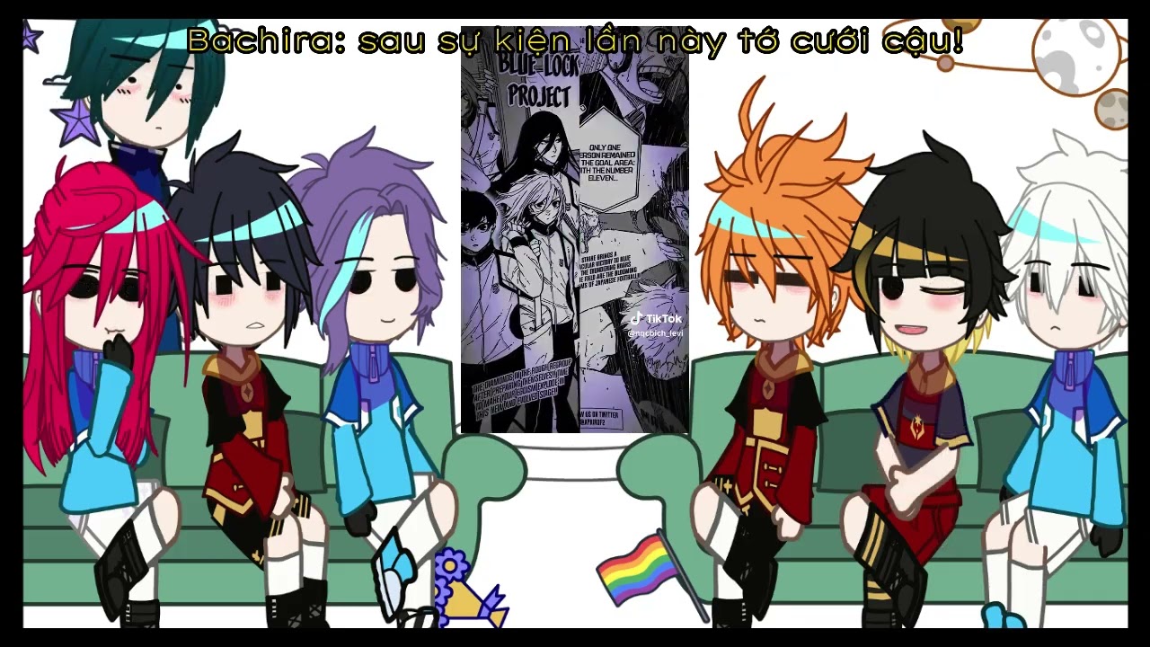 BLUE LOCK reacting..|| 1/3 || ship || Bachiisa,Nagireo,Kunichigi || daithiensu.