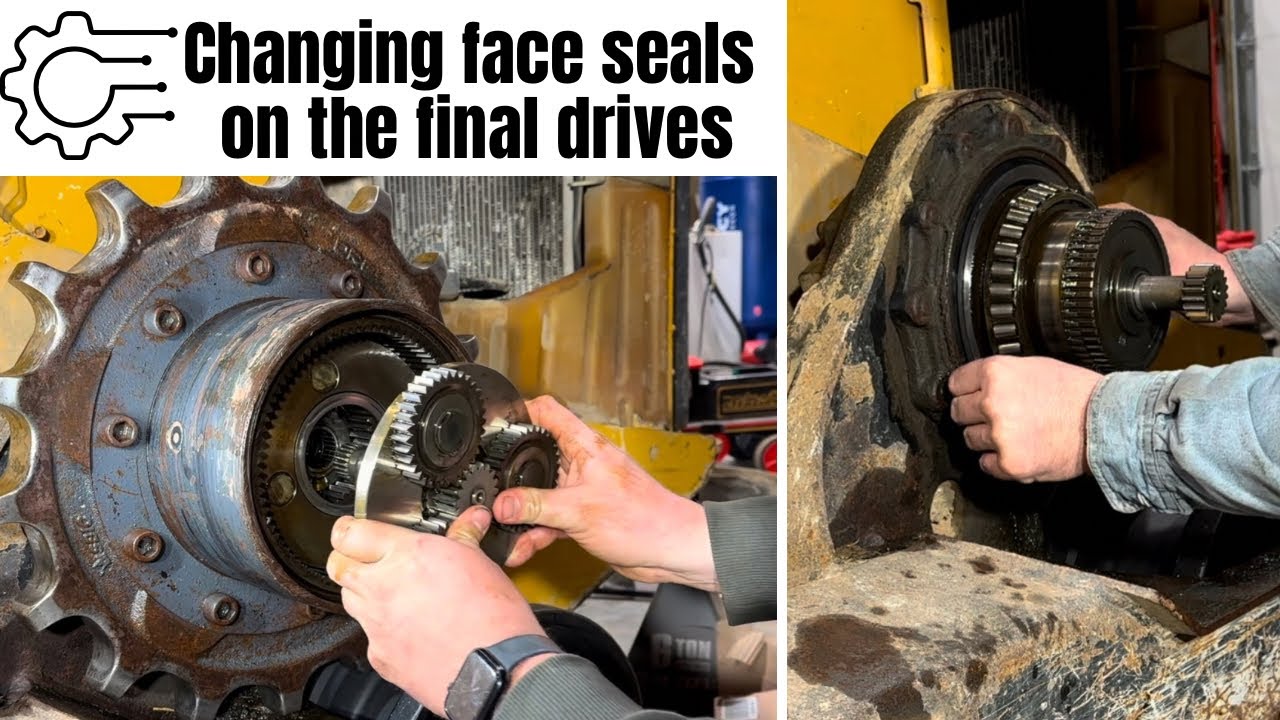 Skid Steer: How to change face seals on the final drives