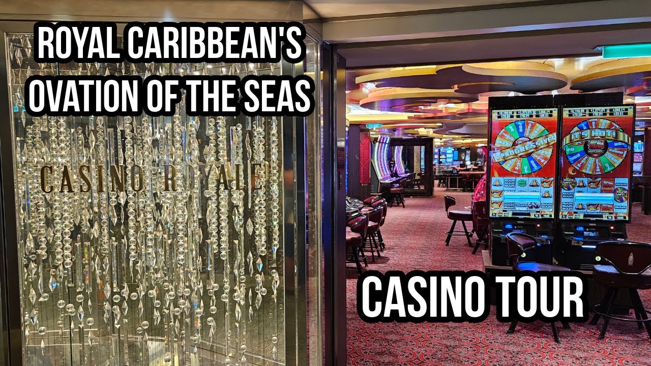 Ovation of the Seas | Полная экскурсия по Казино «Рояль» | Royal Caribbean
