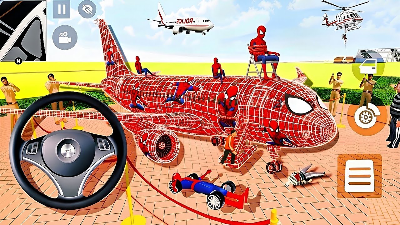 Spider 🕷️ man Train, Squid & Granny 3D Game Indian Thift Auto Simulator Purchase Lot's of Scary🥳