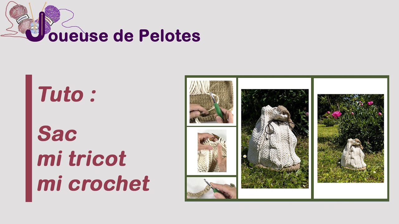 Sac bourse en matières naturelles et recyclées