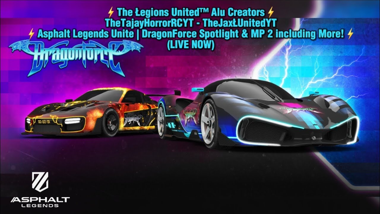 Asphalt Legends Unite | DragonForce Spotlight & MP 2 including More! | PS5 Silm Gameplay Stream🔥🏁