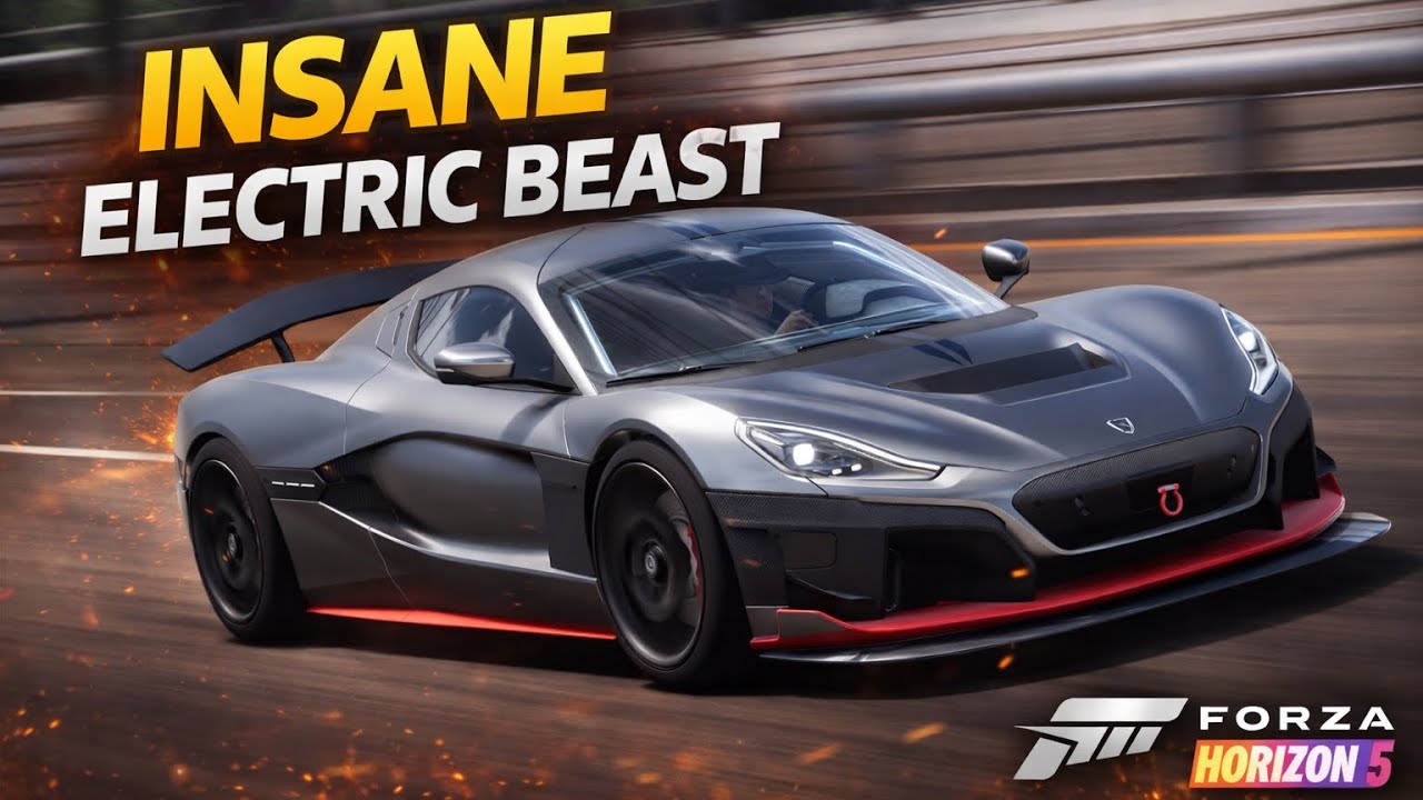 Rimac Nevera UNLEASHED ⚡ Electric Hypercar Goes Crazy in Forza Horizon 5