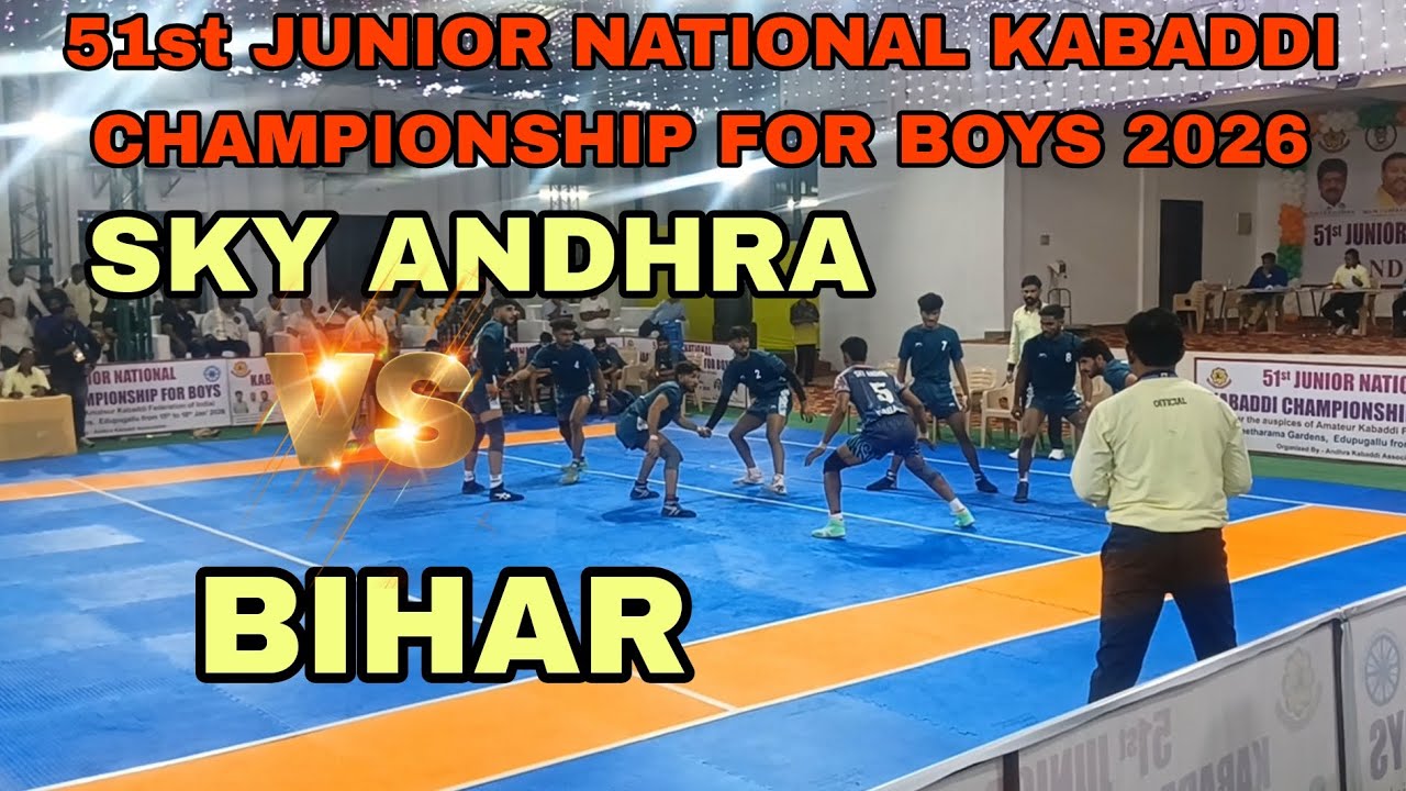 SKY ANDHRA 🆚 BIHAR||JUNIOR NATIONAL KABADDI CHAMPIONSHIP FOR BOYS 💥🔥💪
