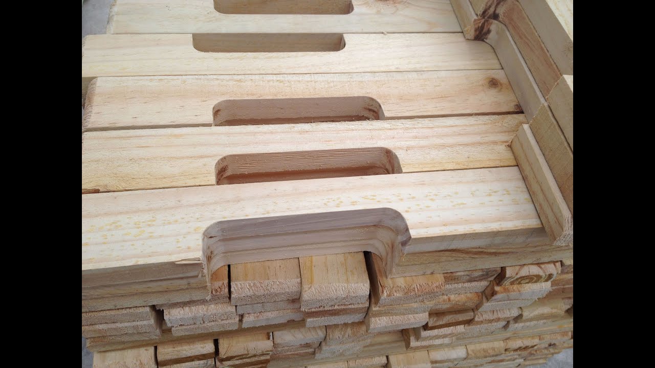 Pallet Notching Machine #palletmachine #pallet #palletnotching #palletnotcher