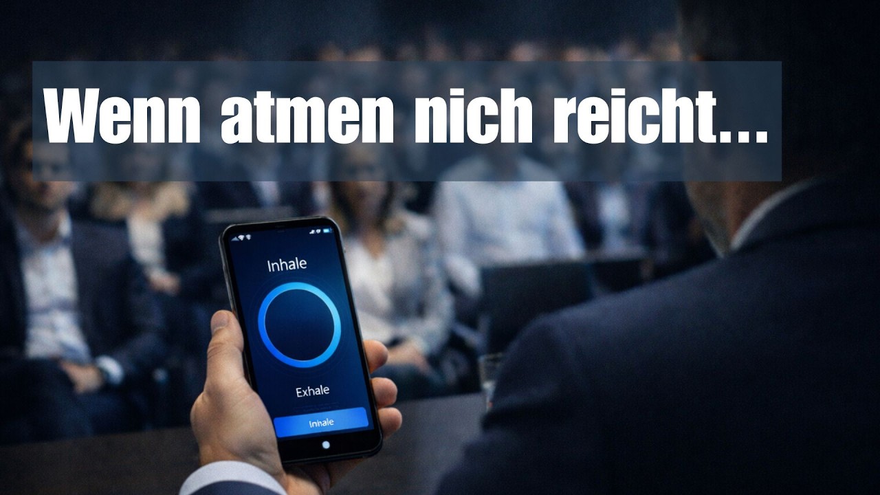Atemtechnik gegen Lampenfieber? Warum das meist nicht reicht