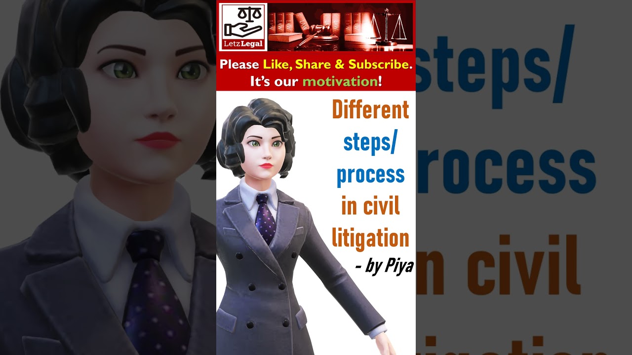 Different Steps & Process in Civil Litigation #civilsuit #litigation #civillitigationprocess #lawyer