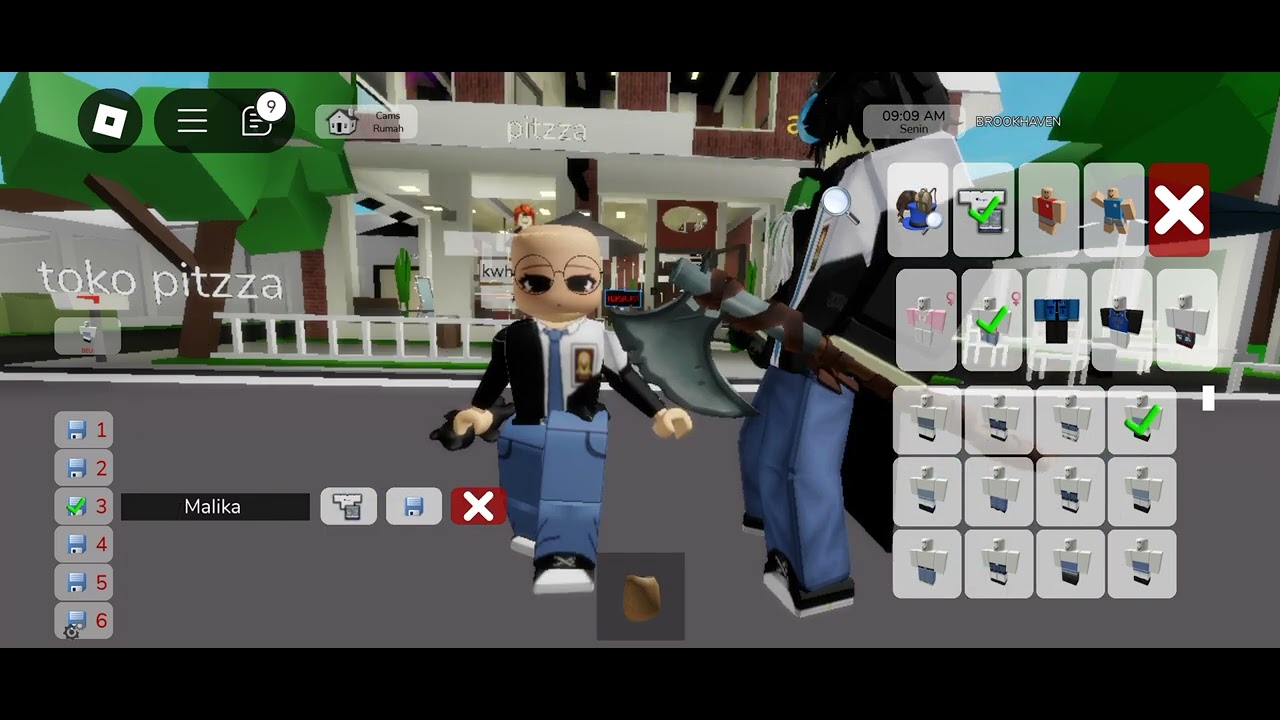ketika gw main Roblox 🙈