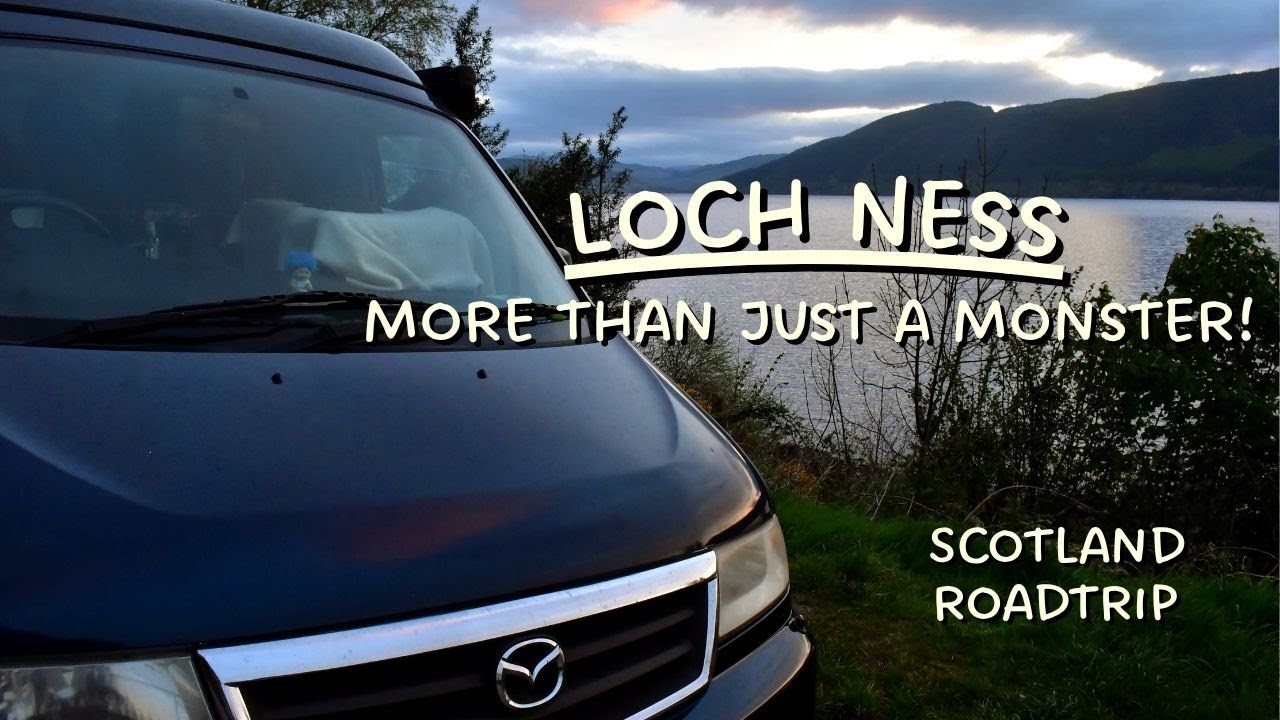 VANLIFE ON THE SHORES OF LOCH NESS Falls of Foyers & Wild Camping | Scotland Road Trip Part 7