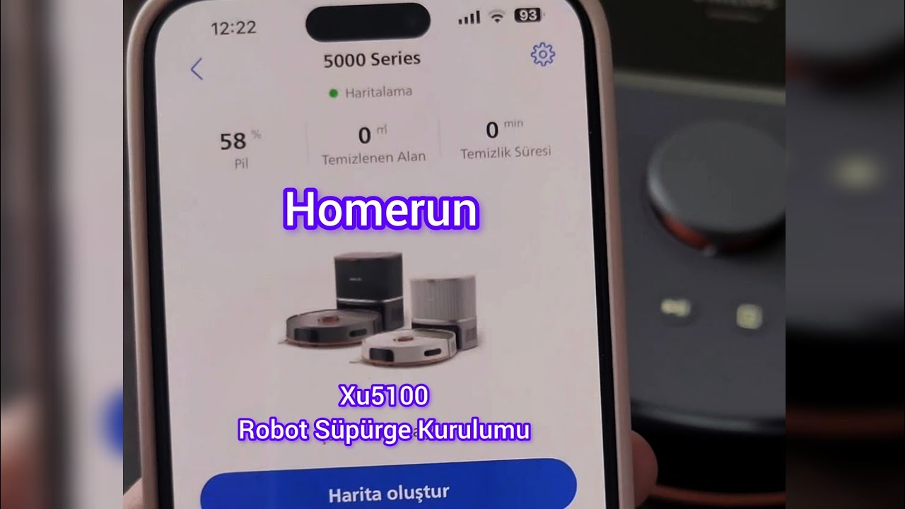 Philips Xu5100 Robot Süpürge Kurulumu