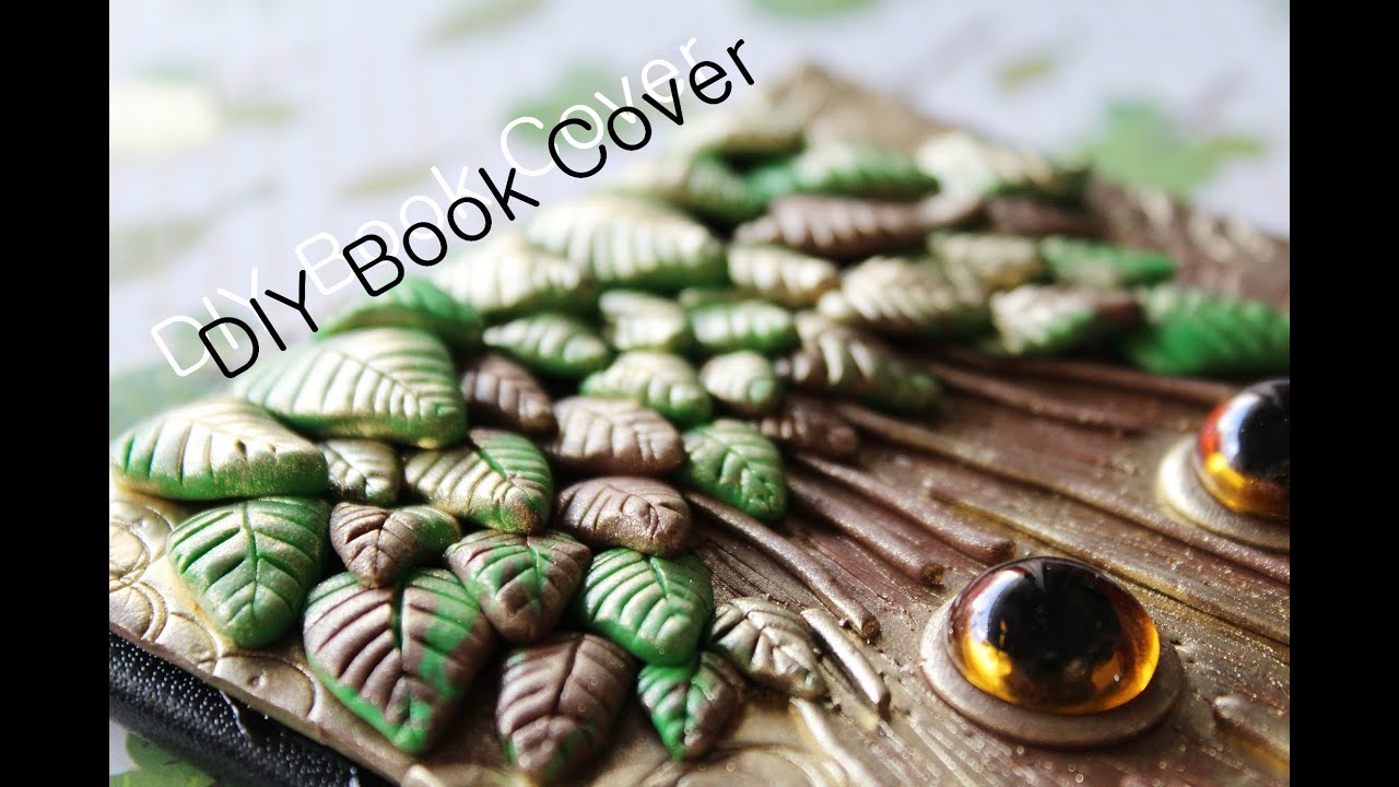 DIY Polymer Clay Journal Cover