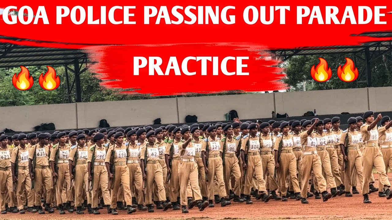 🇮🇳 Goa Police Passing Out Parade Practice – Dergaon | Assam Police Training Centre