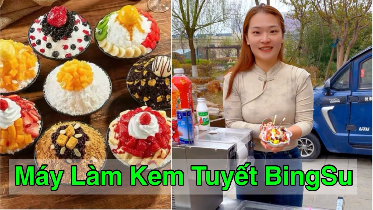 Máy Làm Kem Tuyết Bingsu, Máy Làm Kem Bingsu Chất Lượng Phiên Bản 2024