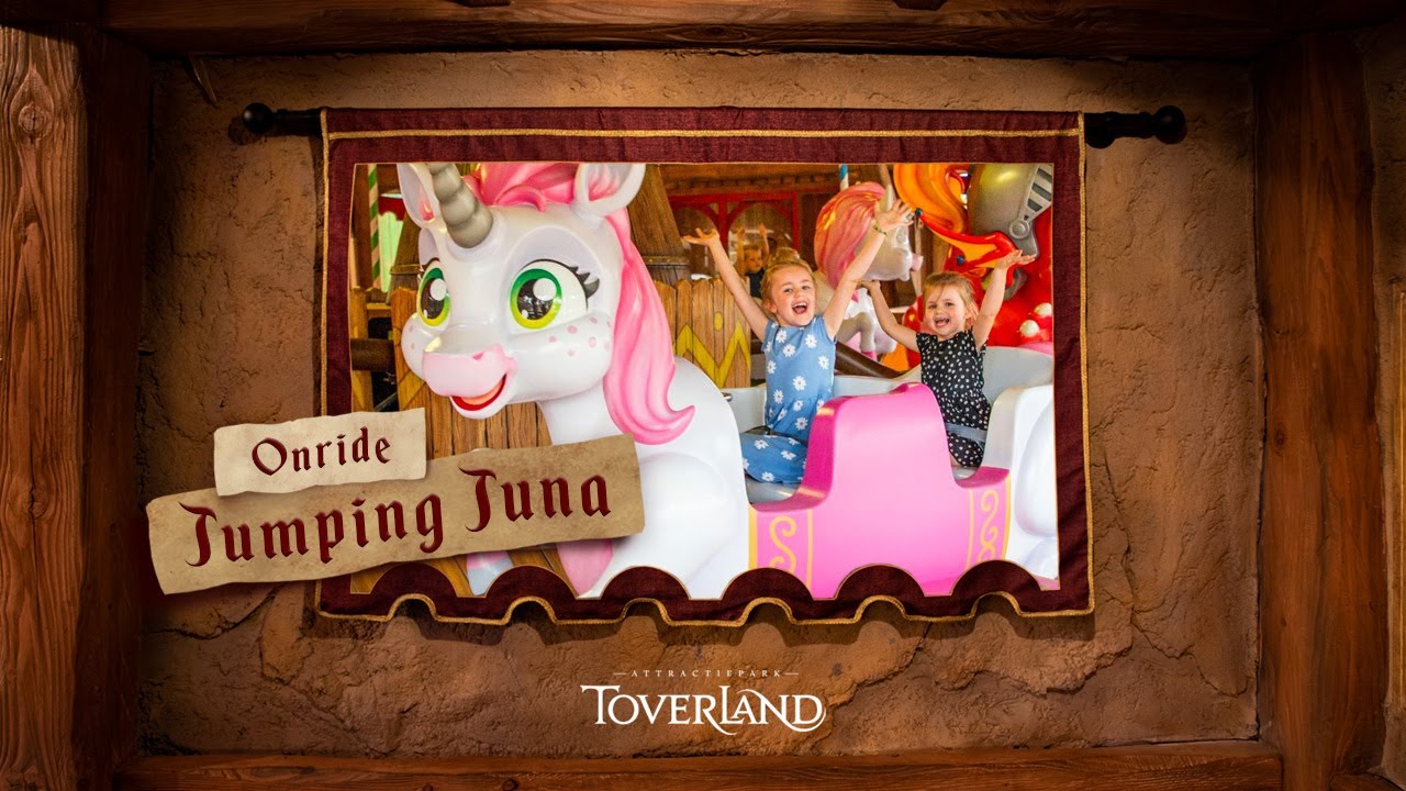 Onride: Jumping Juna - Op de rug bij Juna en Sparky | Attractiepark Toverland
