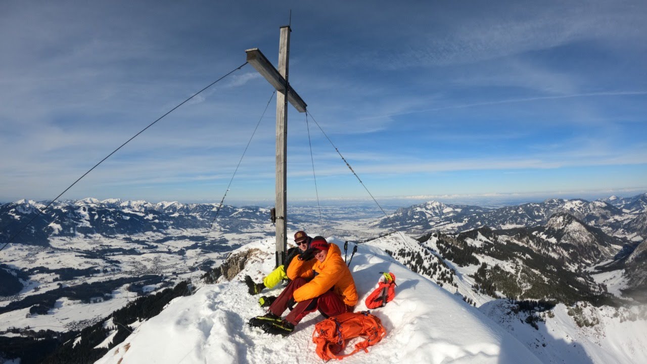 Entschenkopf-Überschreitung (2.043m) - Jan. 2021 // Winterwanderung